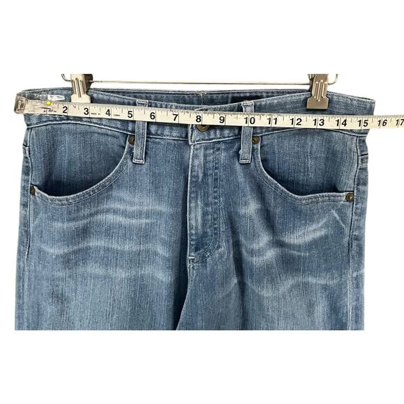 Adriano Goldschmied Farrah Jeans Womens 29 Blue 70s Bell Bottom Denim Retro USA - Picture 6 of 16